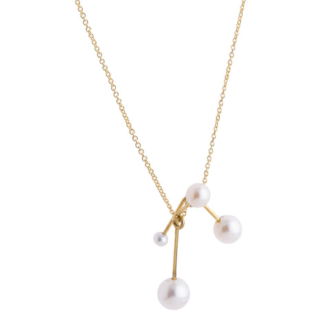 Rattle Pearl Necklace