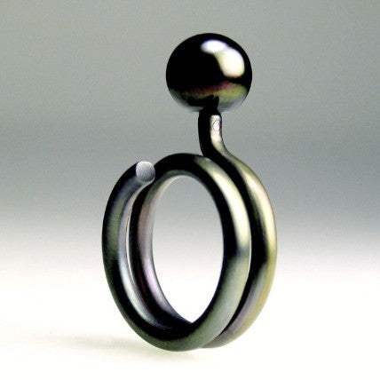 Round and Round Pearl Ring