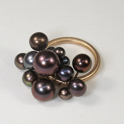 Rattle Pearl Ring
