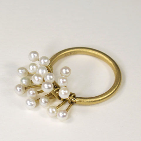 Rattle Pearl Ring