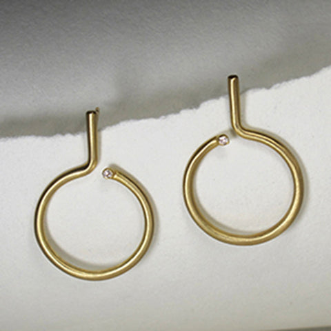 Round and Round Loop Earrings